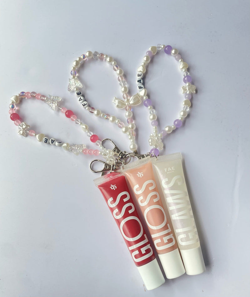 Charm Keychains - Take your Lip Gloss Everywhere You Go