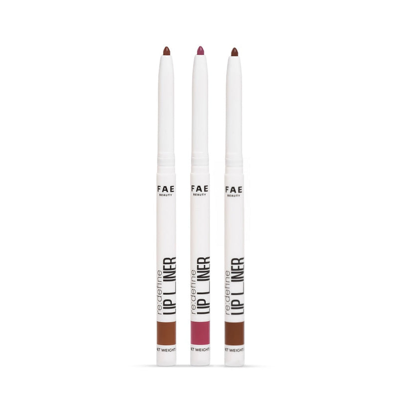 Three Re:Define Lip Liner Bundle