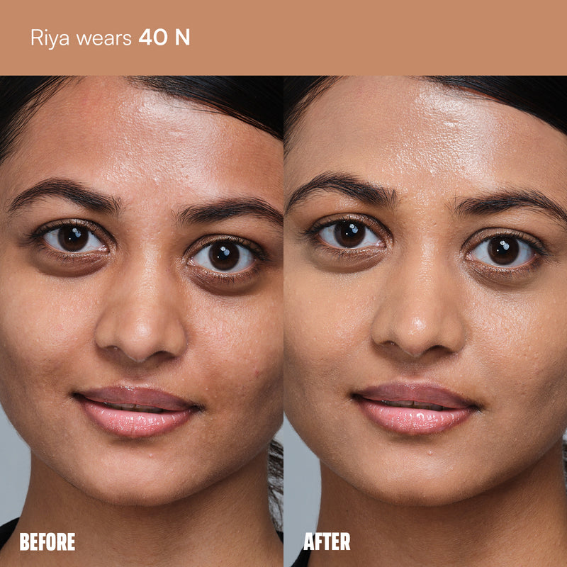 Face Card Serum Foundation + Eye-Deal Kajal Bundle