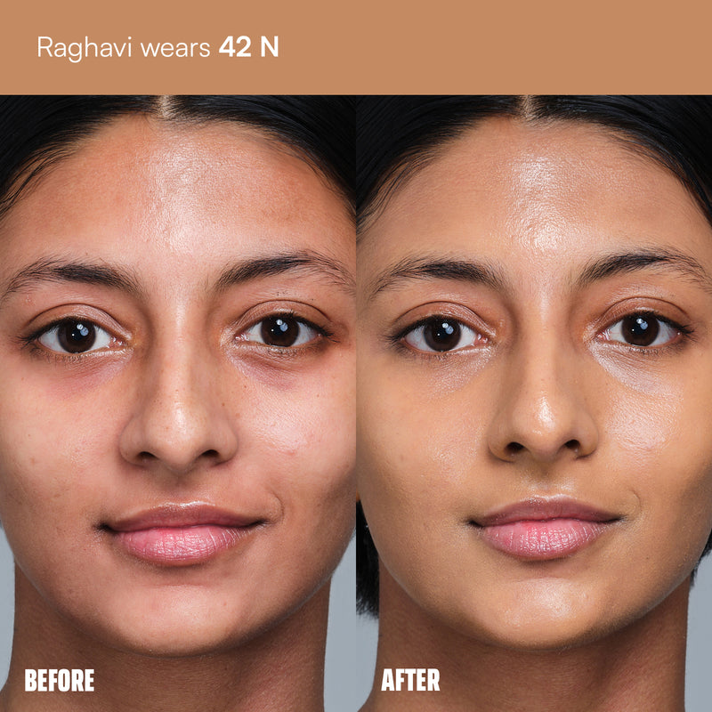 Face Card Serum Foundation + Eye-Deal Kajal Bundle