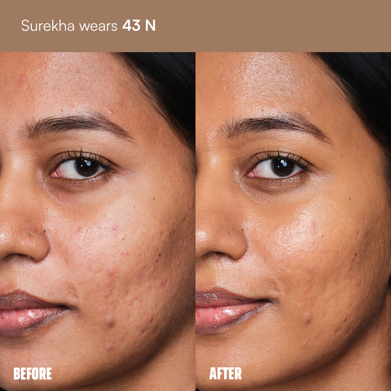 Face Card Serum Foundation + Eye-Deal Kajal Bundle