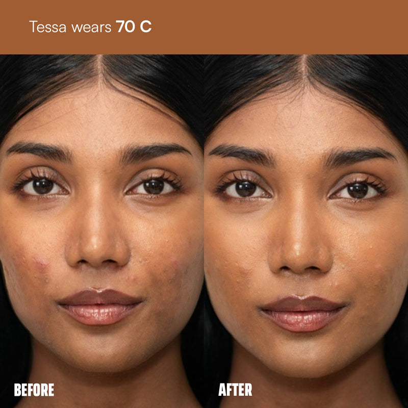 Face Card Serum Foundation + Eye-Deal Kajal Bundle