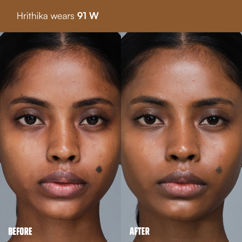 Face Card Serum Foundation + Eye-Deal Kajal Bundle