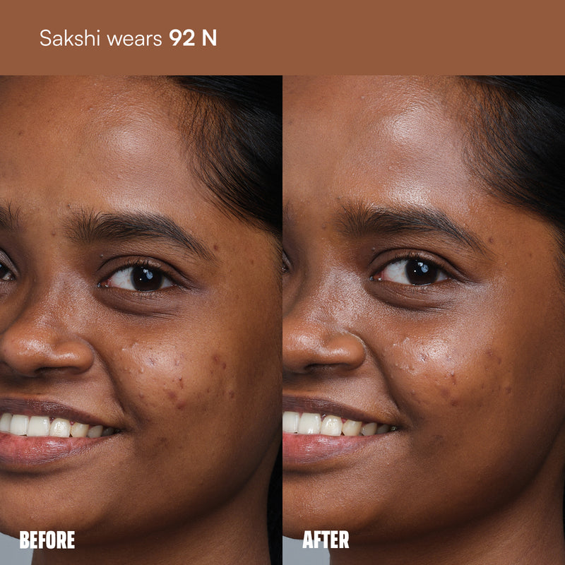 Face Card Serum Foundation + Eye-Deal Kajal Bundle