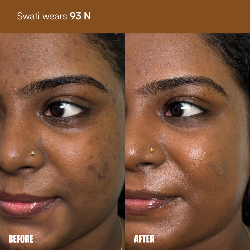 Face Card Serum Foundation + Eye-Deal Kajal Bundle