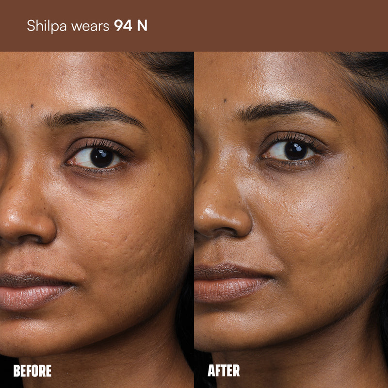 Face Card Serum Foundation + Eye-Deal Kajal Bundle