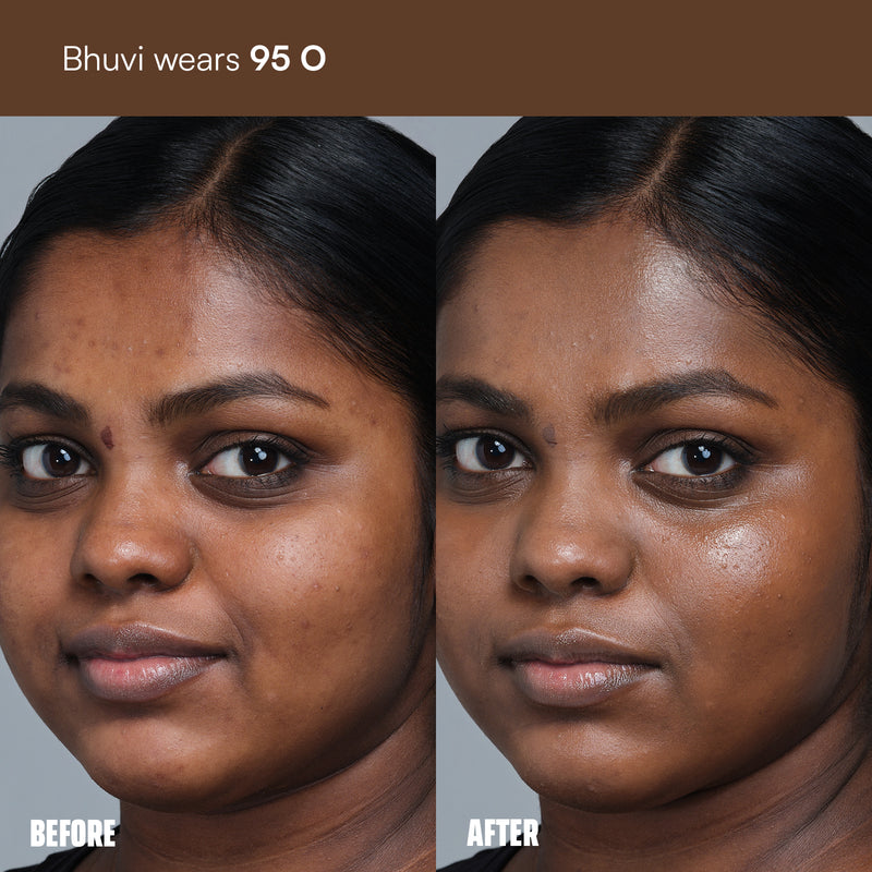 Face Card Serum Foundation + Eye-Deal Kajal Bundle