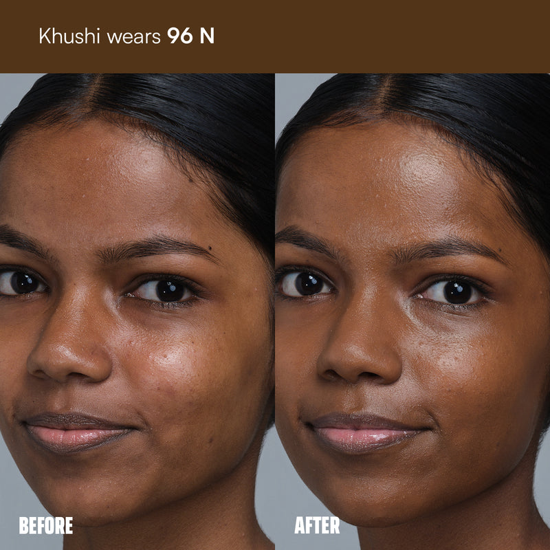Face Card Serum Foundation + Eye-Deal Kajal Bundle