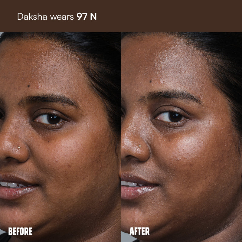 Face Card Serum Foundation + Eye-Deal Kajal Bundle