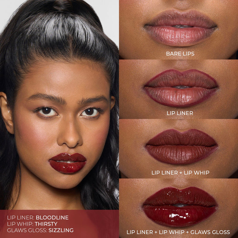 Matte Lip Kit - Lip Liner + Lip Whip Bundle