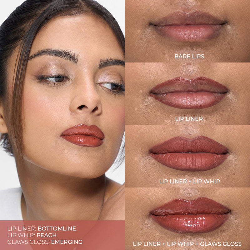 Matte Lip Kit - Lip Liner + Lip Whip Bundle