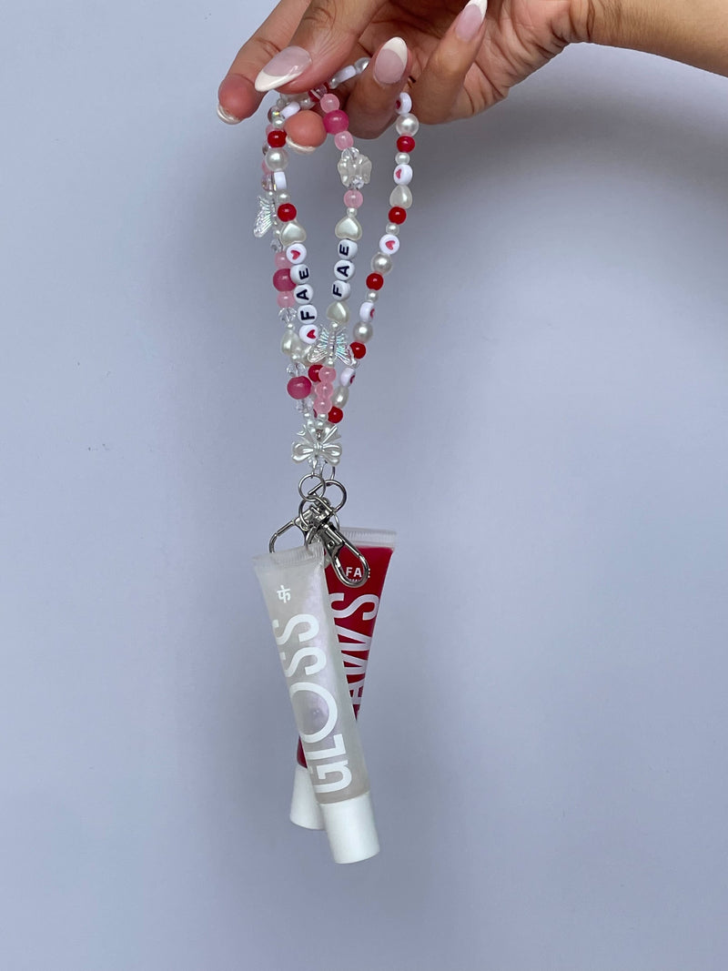 Charm Keychains - Take your Lip Gloss Everywhere You Go