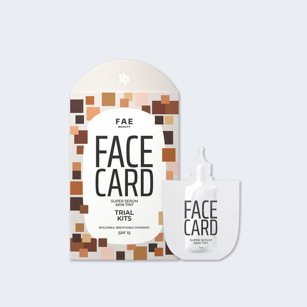 Trial Kit: Face Card Serum Foundation