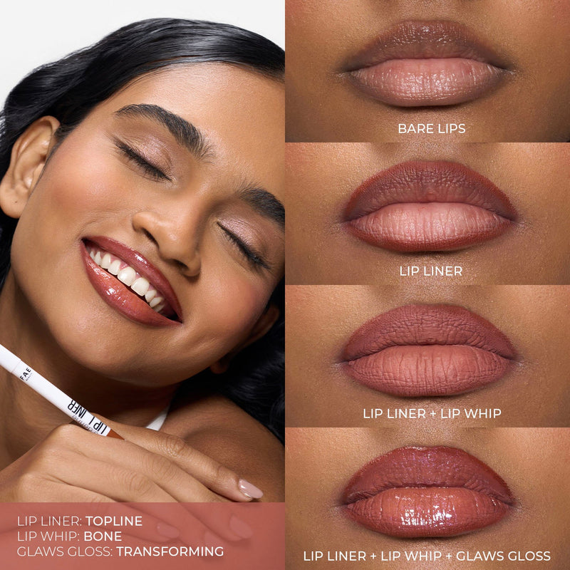 Glossy Lip Kit - Lip Liner + Peptide Gloss Bundle